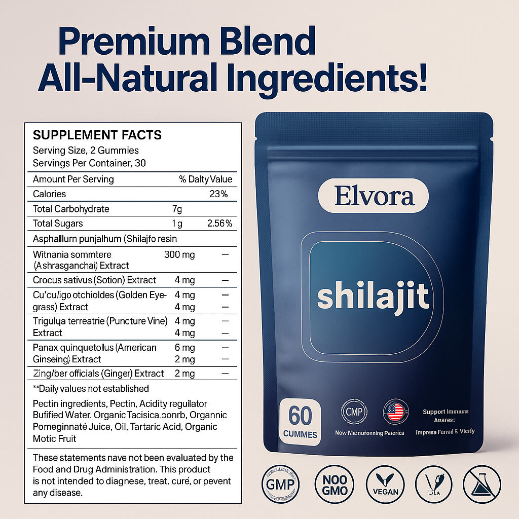 Gold Himalayan Shilajit Gummies